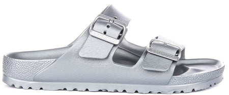 Birkenstock Arizona Sandals | Silver EVA for Men and Women - Narrow Fit